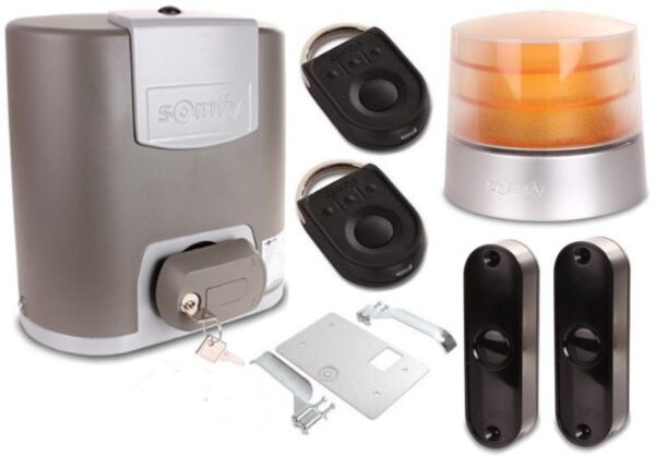 ประตูรีโมทบานเลื่อน SOMFY ELIXO 500 3S RTS สำหรับประตูน้ำหนักไม่เกิน 500 กิโลกรัม - Image 3